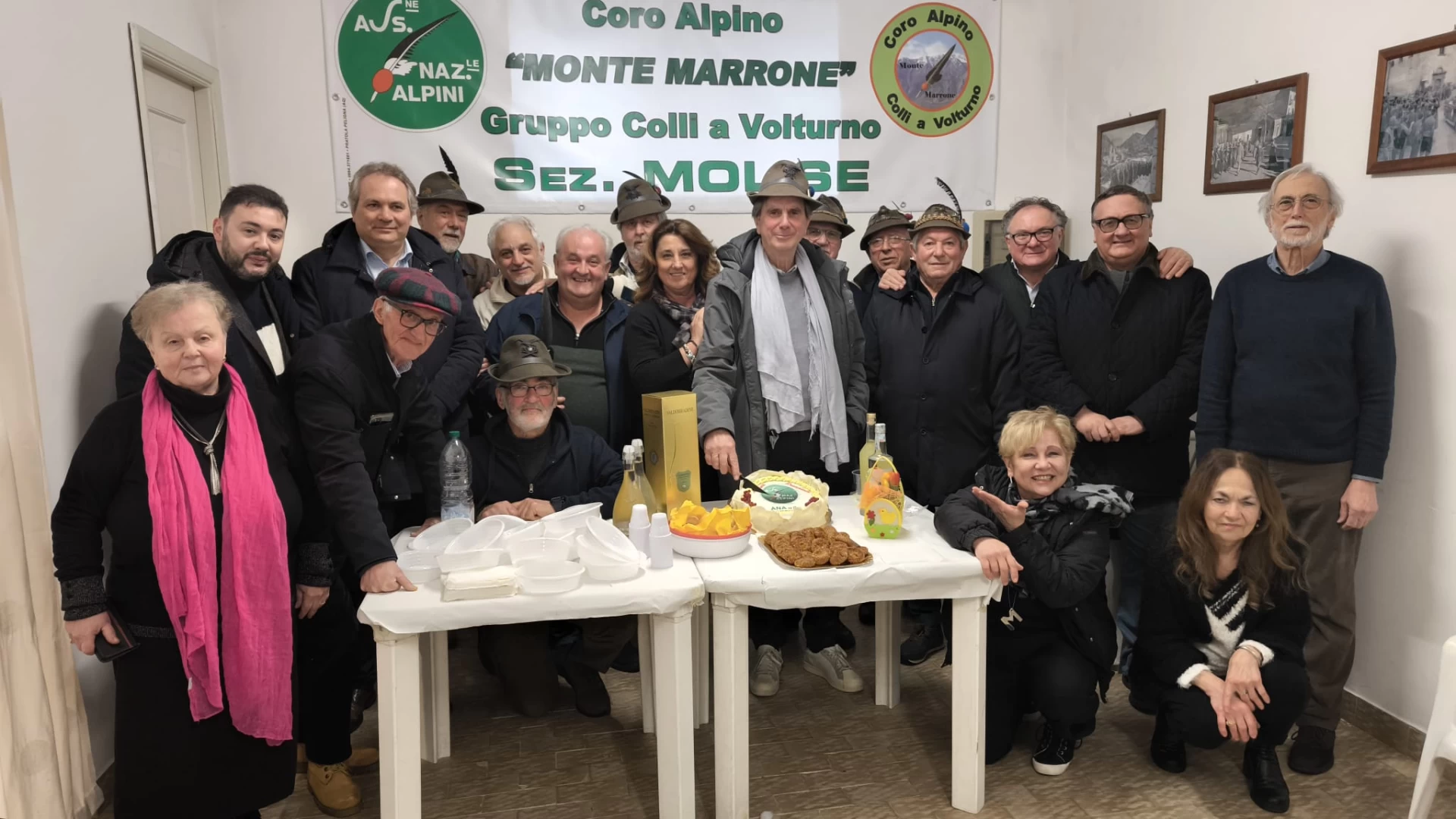 Pierino Giacca e’ il nuovo presidente regionale della Sezione Molise Alpini. Il gruppo di Colli lo omaggia con una cerimonia. Guarda il servizio.